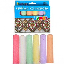 МЕЛ  6 ЦВЕТОВ НАБОР JAMBO "С"