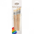 НАБОР КИСТЕЙ ПЛОСКИХ 6ШТ "ЩЕТИНА" BAROGUE 24-7