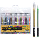 НАБОР РУЧЕК ГЕЛЕВЫХ 48 ЦВЕТОВ "HIGHLIGHT PEN" HG6120-48