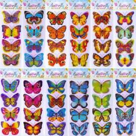 НАКЛЕЙКА БАБОЧКА 327 ГОЛОГРАММА