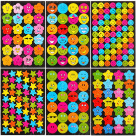 НАКЛЕЙКИ ДЛЯ ОЦЕНОК 10 ШТУК НАБОР