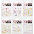 НАКЛЕЙКИ НА НОГТИ А7, ЦВЕТНЫЕ МИКС 000356