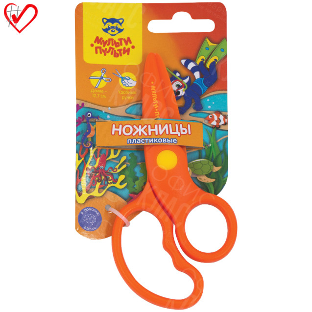 НОЖНИЦЫ МУЛЬТИ-ПУЛЬТИ ПРИКЛЮЧЕНИЯ ЕНОТА ПЛАСТИКОВЫЕ ГАММА