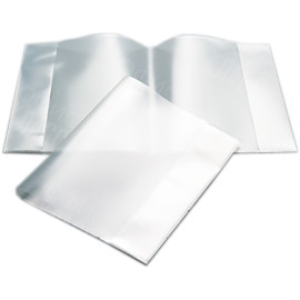 ОБЛОЖКИ ДЛЯ ТЕТРАДЕЙ ПОЛИГРАФИСТ 50МКМ ПРОЗРАЧНЫЕ ПОЛИЭТИЛЕН 210Х355ММ 10ШТ