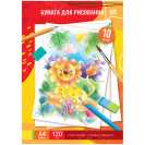 ПАПКА ДЛЯ РИСОВАНИЯ А4, 210Х297 ММ, 10 Л., ARTSPACE, ВНУТРЕННИЙ БЛОК 120 Г/М²
