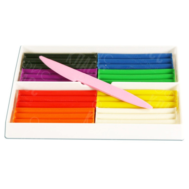 ПЛАСТИЛИН  8 ЦВЕТОВ МЯГКИЙ 25С 1551-08 ЛУЧ