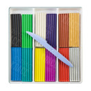 ПЛАСТИЛИН 12 ЦВЕТОВ ПРЕСТИЖ 18С 1225-08 ЛУЧ