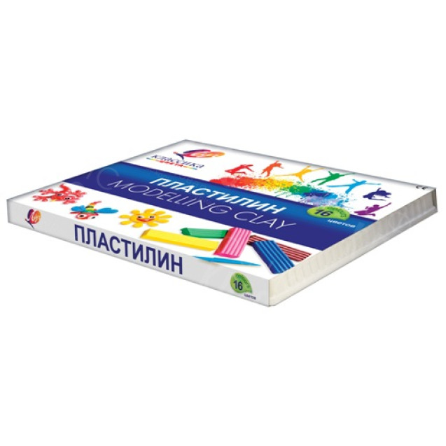 ПЛАСТИЛИН 18 ЦВЕТОВ КЛАССИКА 1330-08  ЛУЧ