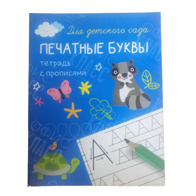 ПРОПИСЬ "ПЕЧАТНЫЕ БУКВЫ" ТИПОГРАФИЯ ПОЛИГРАФИСТ