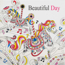 РАСКРАСКА В4 «АНТИСТРЕСС»  12 ЛИСТОВ GDM-020