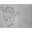 РАСКРАСКА ПОЛИГРАФИСТ (БЕНДЕРЫ) А5 6 ЛИСТОВ "ГАДКИЙ Я"