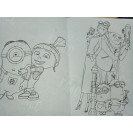 РАСКРАСКА ПОЛИГРАФИСТ (БЕНДЕРЫ) А5 6 ЛИСТОВ "ГАДКИЙ Я"