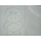 РАСКРАСКА ПОЛИГРАФИСТ (БЕНДЕРЫ) А5 6 ЛИСТОВ "ЗООПАРК"