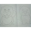 РАСКРАСКА ПОЛИГРАФИСТ (БЕНДЕРЫ) А5 6 ЛИСТОВ "ЗООПАРК"