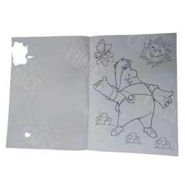 РАСКРАСКА ПОЛИГРАФИСТ (БЕНДЕРЫ) А5 8 ЛИСТОВ МАЛЫШ И КАРЛСОН