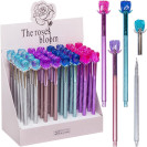 РУЧКА ГЕЛЕВАЯ "РОЗА" 6001 СИНЯЯ