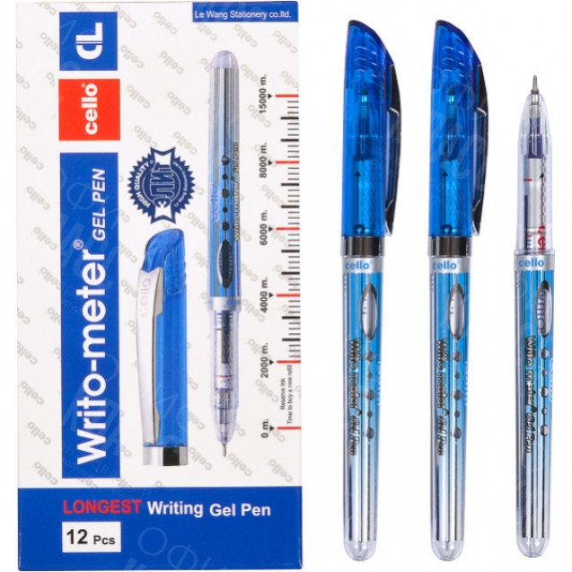 РУЧКА ГЕЛЕВАЯ «1500»  CELLO СИНЯЯ