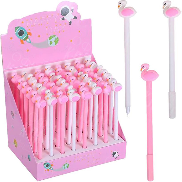 РУЧКА ГЕЛЕВАЯ 6024 "ЛЕБЕДЬ" СИНЯЯ