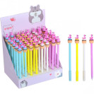 РУЧКА ГЕЛЕВАЯ 6066 "ПИРОЖНОЕ ФЛАМИНГО" СИНЯЯ