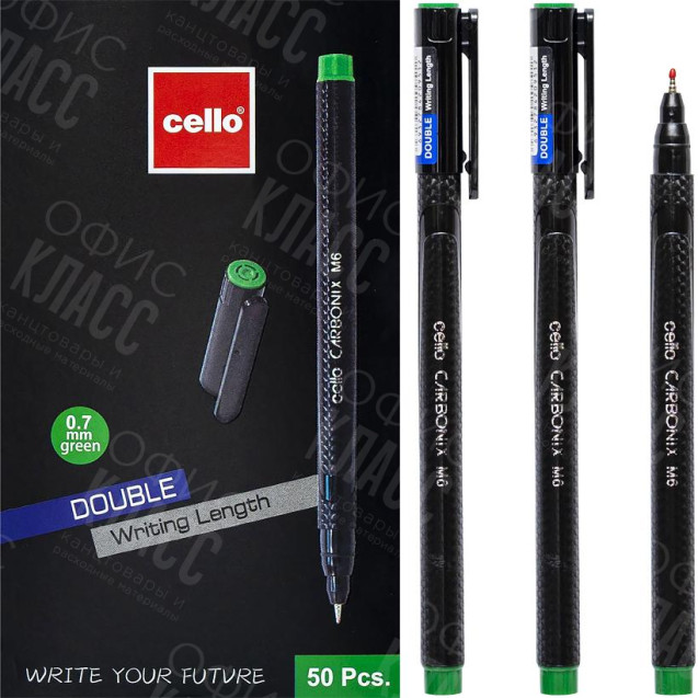 РУЧКА МАСЛЯНАЯ "СARBONIX" CELLO CL-M6 ЗЕЛЕНАЯ