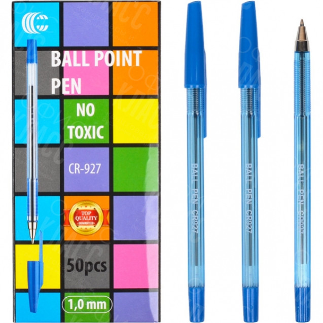 РУЧКА ШАРИКОВАЯ BEIFA 927 СИНЯЯ