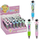 РУЧКА ШАРИКОВАЯ ДЕТСКАЯ 4 ЦВЕТА МИНИ "КОСМОС" 881-1