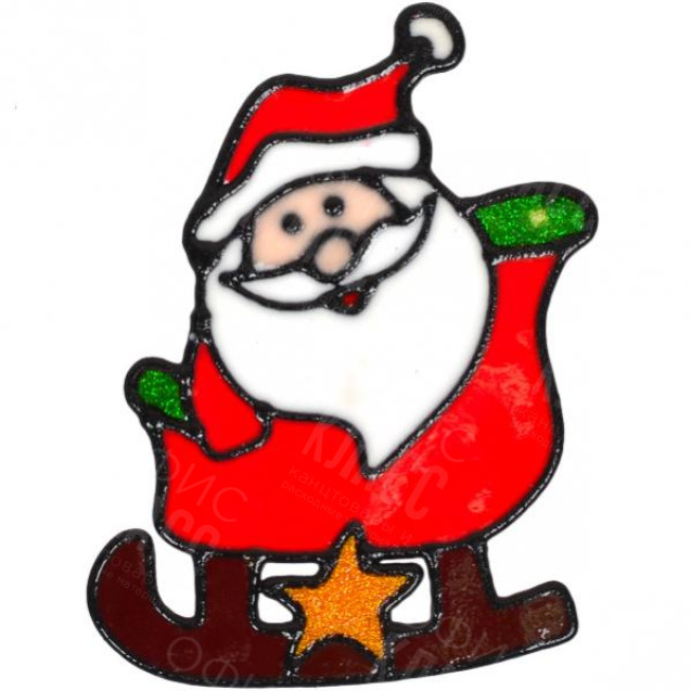 СИЛИКОНОВАЯ НАКЛЕЙКА НА СТЕКЛО 15×10  СМ 13–61