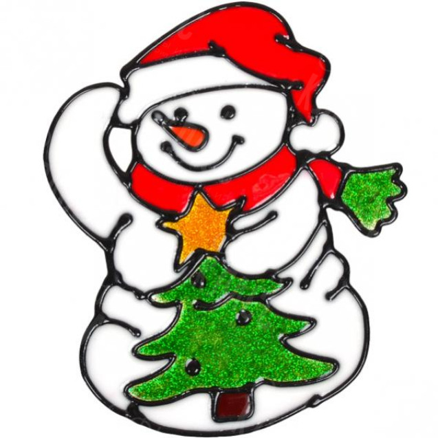 СИЛИКОНОВАЯ НАКЛЕЙКА НА СТЕКЛО 15×10  СМ 13–61