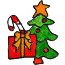 СИЛИКОНОВАЯ НАКЛЕЙКА НА СТЕКЛО 15×10  СМ 13–61