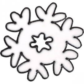 СИЛИКОНОВАЯ НАКЛЕЙКА НА СТЕКЛО 15×10  СМ 13–61