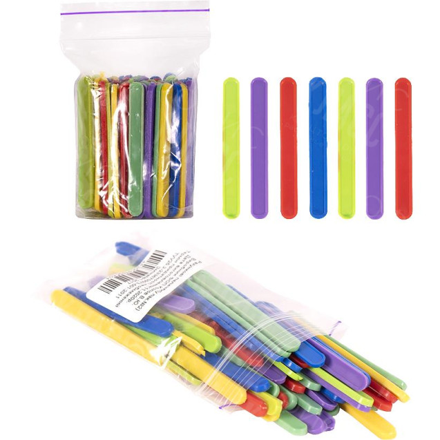 СЧЕТНЫЕ ПАЛОЧКИ В П/Э ПАКЕТИКЕ 50ШТ