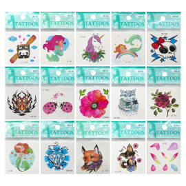 ТАТУИРОВКИ "TATTOO" ЦВЕТНЫЕ 0606