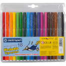 ФЛОМАСТЕРЫ 18 ЦВЕТОВ CENTROPEN 7550
