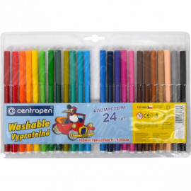 ФЛОМАСТЕРЫ 24 ЦВЕТА CENTROPEN 7550