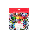 ФЛОМАСТЕРЫ СМЫВАЕМЫЕ TEENAGE, 30 ЦВЕТОВ