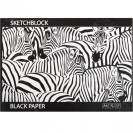 АЛЬБОМ ДЛЯ АКВАРЕЛИ ЧЕРНЫЕ ЛИСТЫ А4 «KRAFT»  30 ЛИСТОВ, 120  Г/М² КЛЕЕНЫЙ