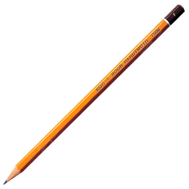 КАРАНДАШ ГРАФИТОВЫЙ ЧЕРТЕЖНЫЙ ПРОФЕССИОНАЛЬНЫЙ KOH-I-NOOR F