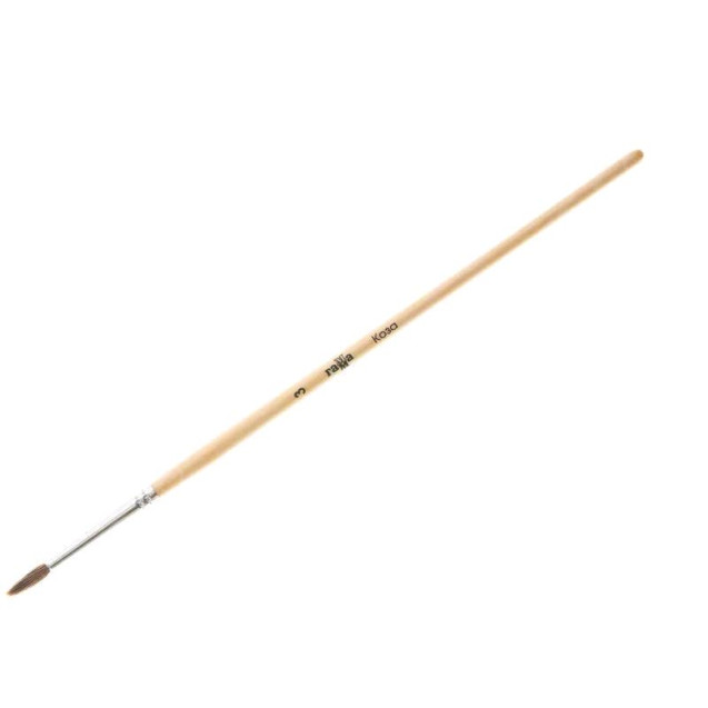 КИСТЬ КОЗА №3 КРУГЛАЯ ГАММА