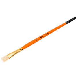 КИСТЬ ЩЕТИНА №12 ПЛОСКАЯ ГАММА