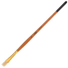 КИСТЬ ЩЕТИНА №8 ПЛОСКАЯ ГАММА