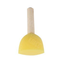 КИСТЬ-ГУБКА КРУГЛАЯ ПОРОЛОН D30ММ ДЕРЕВЯННАЯ РУЧКА DK12502-30