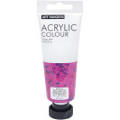 КРАСКА "ART RANGER" ACRYLIC 120 "GLITTER PINK" 75МЛ