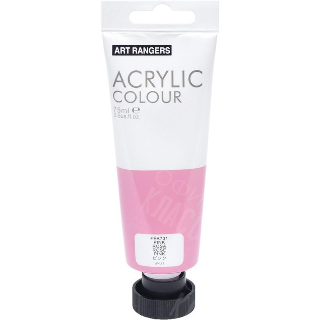 КРАСКА "ART RANGER" ACRYLIC 731 "PINK" 75МЛ