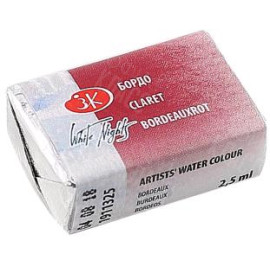 КРАСКА АКВАРЕЛЬНАЯ БОРДО (КЮВЕТА) 1911325