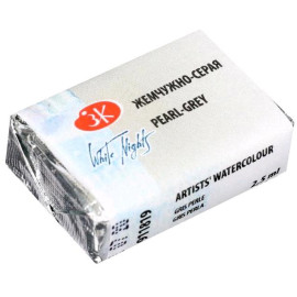 КРАСКА АКВАРЕЛЬНАЯ ЖЕМЧУЖНО-СЕРАЯ (КЮВЕТА) 1911819