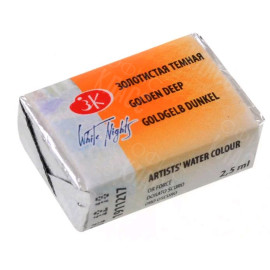 КРАСКА АКВАРЕЛЬНАЯ ЗОЛОТИСТАЯ ТЕМНАЯ (КЮВЕТА)