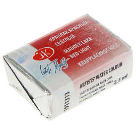 КРАСКА АКВАРЕЛЬНАЯ КРАПЛАК КРАСНЫЙ СВЕТЛ(КЮВЕТА) 1911313