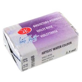 КРАСКА АКВАРЕЛЬНАЯ ФИОЛЕТОВО-РОЗОВАЯ (КЮВЕТА)