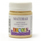 КРАСКА АКРИЛОВАЯ МАТОВАЯ ТЕЛЕСНАЯ 50МЛ DECOLA 14328235