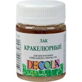 ЛАК КРАКЕЛЮРНЫЙ 50МЛ DECOLA 8628933